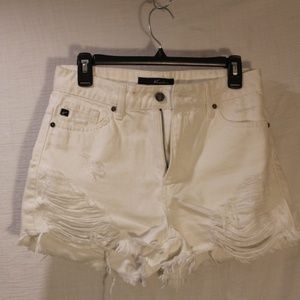 KanCan Distressed Shorts